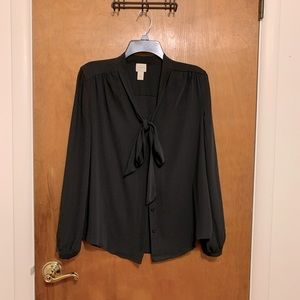 Black dress shirt